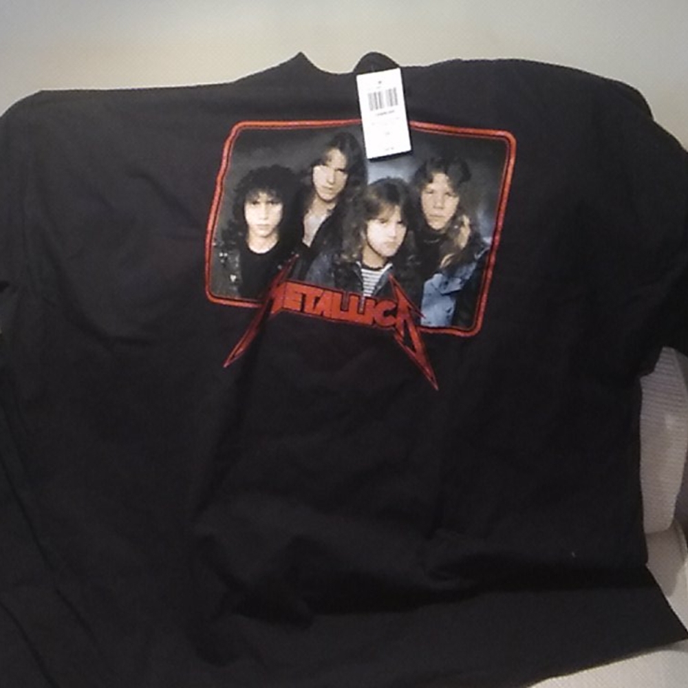 Hot topic mettalica t shirt